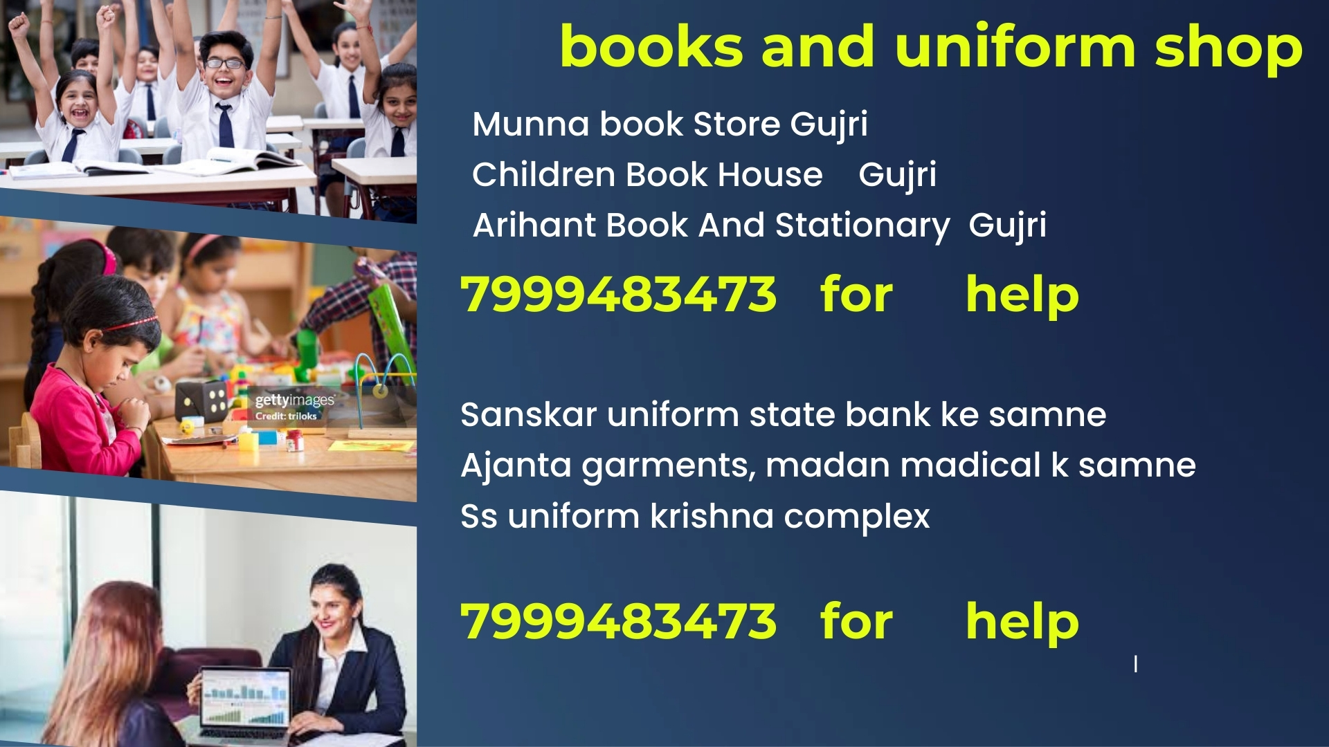 General and specific solutions created specifically to address the problems mentioned in the previous point. (1)